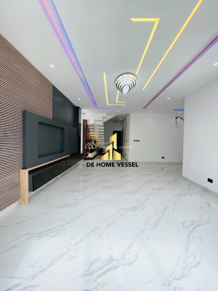 Gorgeously Perched Luxury 5 Bed Smart Home with Pool, Gym & Cinema, Chevron, Lekki, Lagos, Detached Duplex for Sale