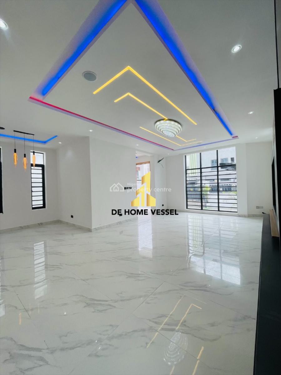 Gorgeously Perched Luxury 5 Bed Smart Home with Pool, Gym & Cinema, Chevron, Lekki, Lagos, Detached Duplex for Sale