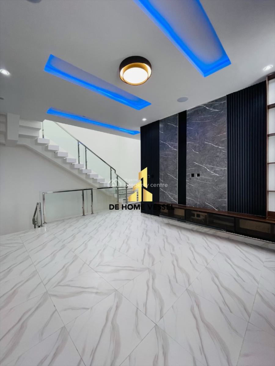 Gorgeously Perched Luxury 5 Bed Smart Home with Pool, Gym & Cinema, Chevron, Lekki, Lagos, Detached Duplex for Sale