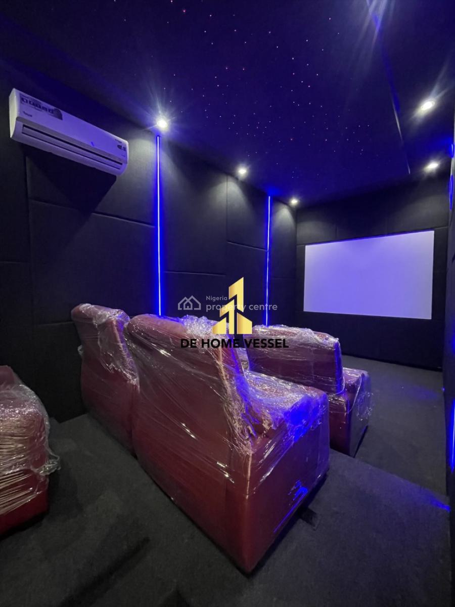 Gorgeously Perched Luxury 5 Bed Smart Home with Pool, Gym & Cinema, Chevron, Lekki, Lagos, Detached Duplex for Sale