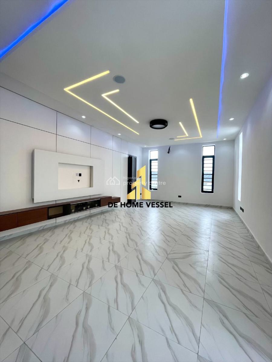 Gorgeously Perched Luxury 5 Bed Smart Home with Pool, Gym & Cinema, Chevron, Lekki, Lagos, Detached Duplex for Sale