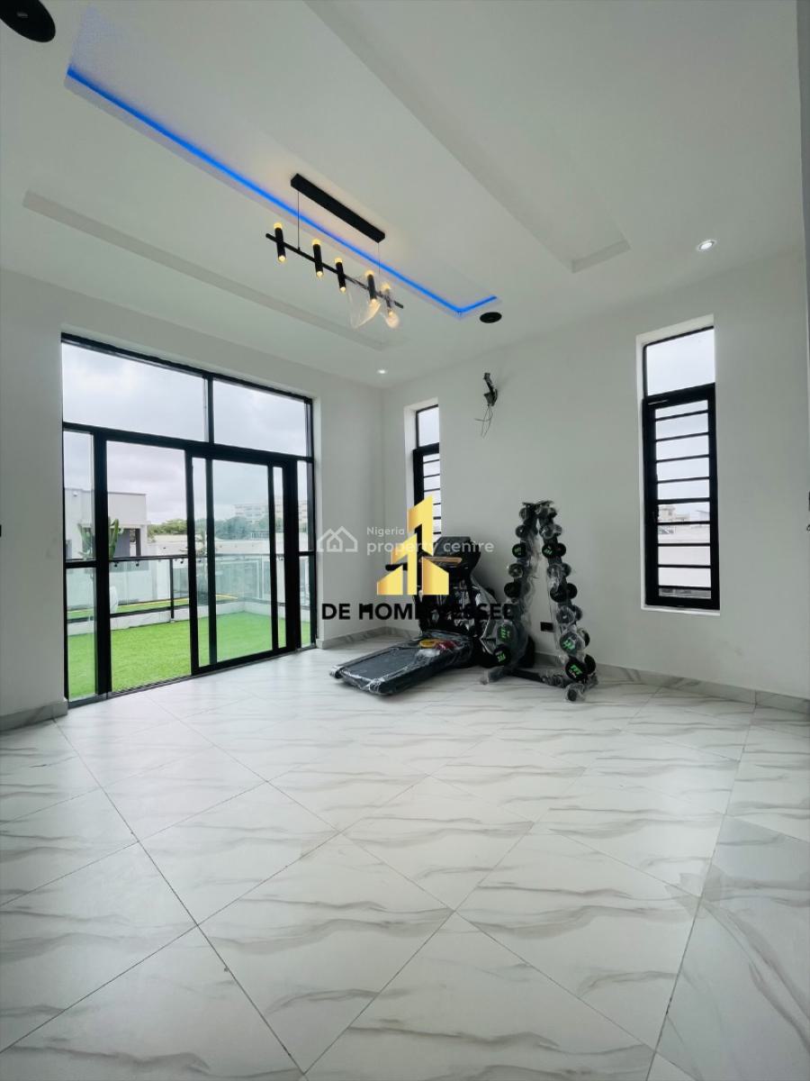 Gorgeously Perched Luxury 5 Bed Smart Home with Pool, Gym & Cinema, Chevron, Lekki, Lagos, Detached Duplex for Sale