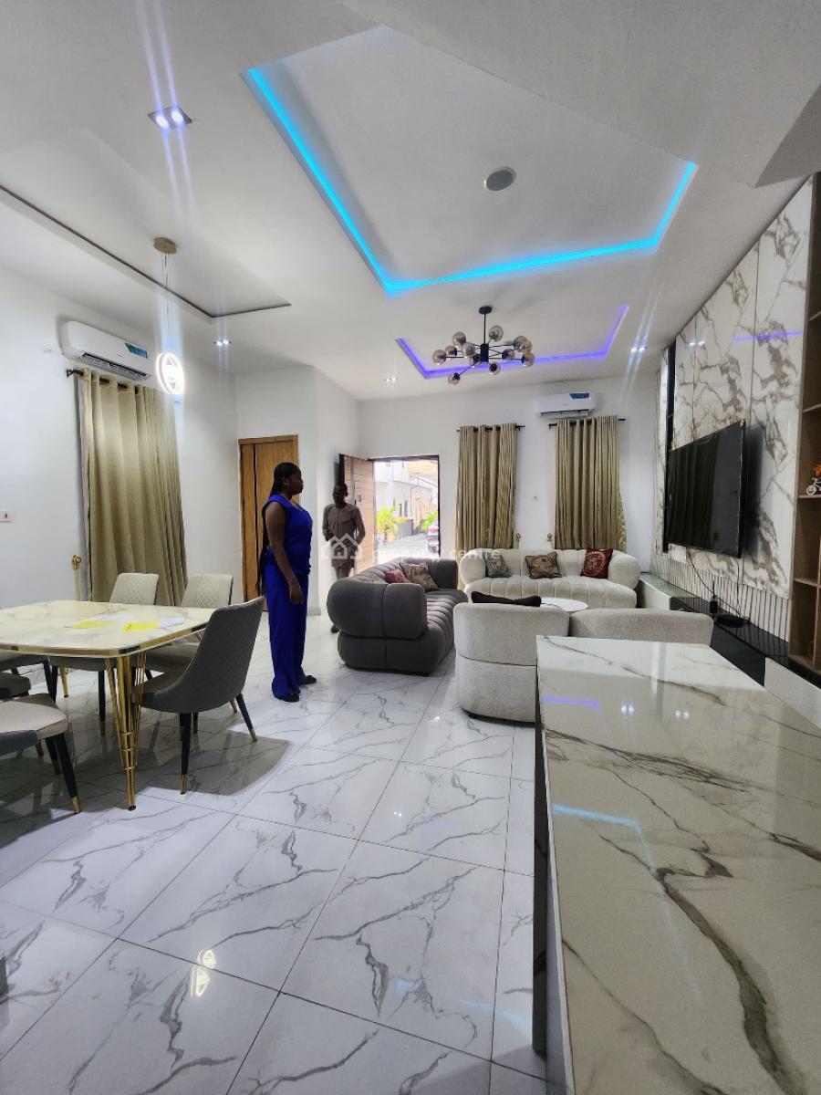 Fully Furnished 4-bedroom Terrace Duplex, Harris Drive, Vgc, Lekki, Lagos, Terraced Duplex for Rent