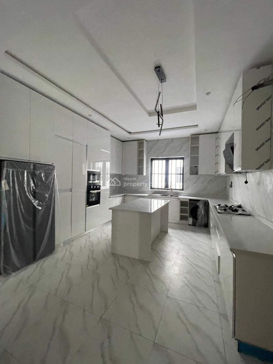 5 Bedroom Duplex Duplex Newly Built with Bq, Chevron, Lekki, Lagos, Detached Duplex for Rent