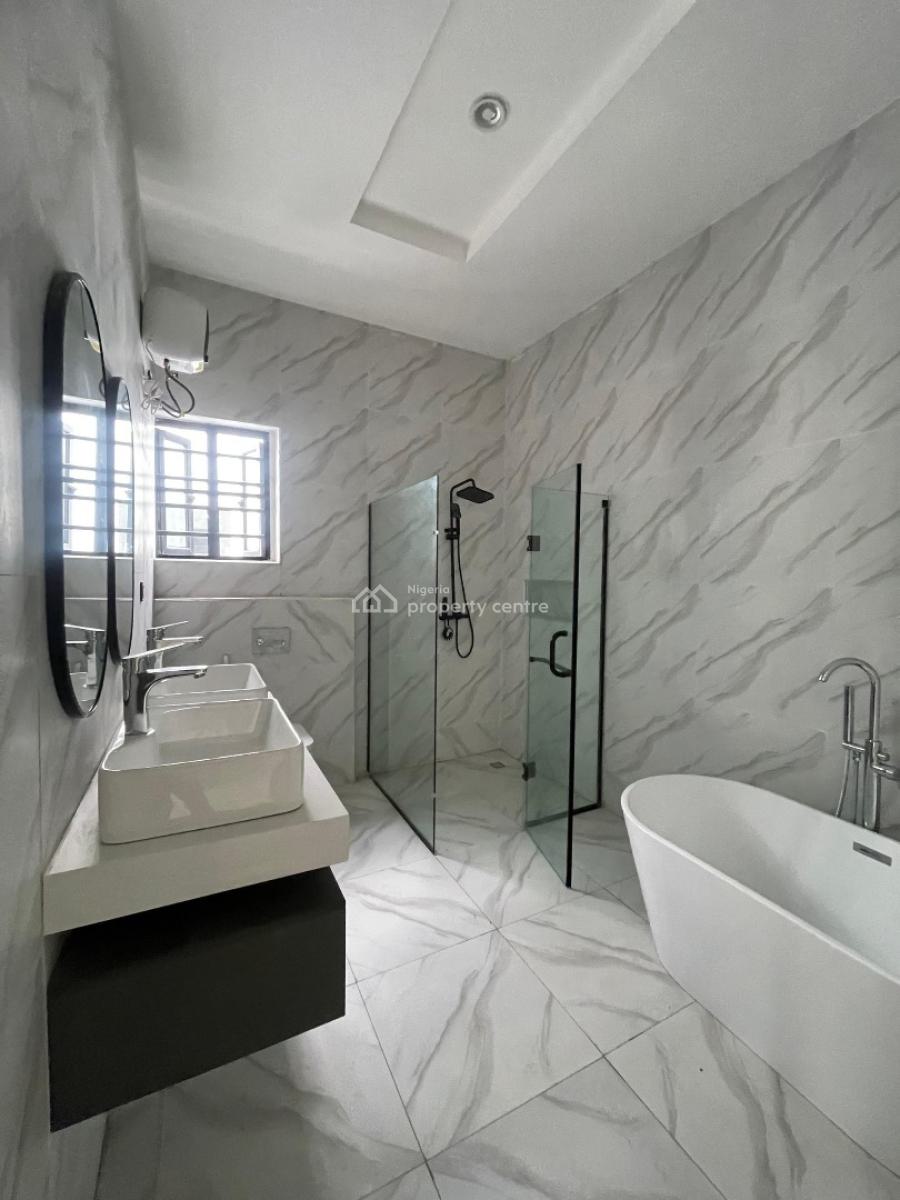 5 Bedroom Duplex Duplex Newly Built with Bq, Chevron, Lekki, Lagos, Detached Duplex for Rent
