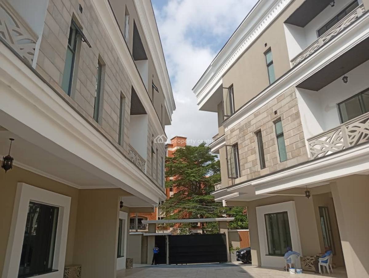 Executive 5bdrm Semi Detached Duplex with 1rm Bq, Off Jubril Aminu Street Parkview Estate, Ikoyi, Lagos, Semi-detached Duplex for Rent