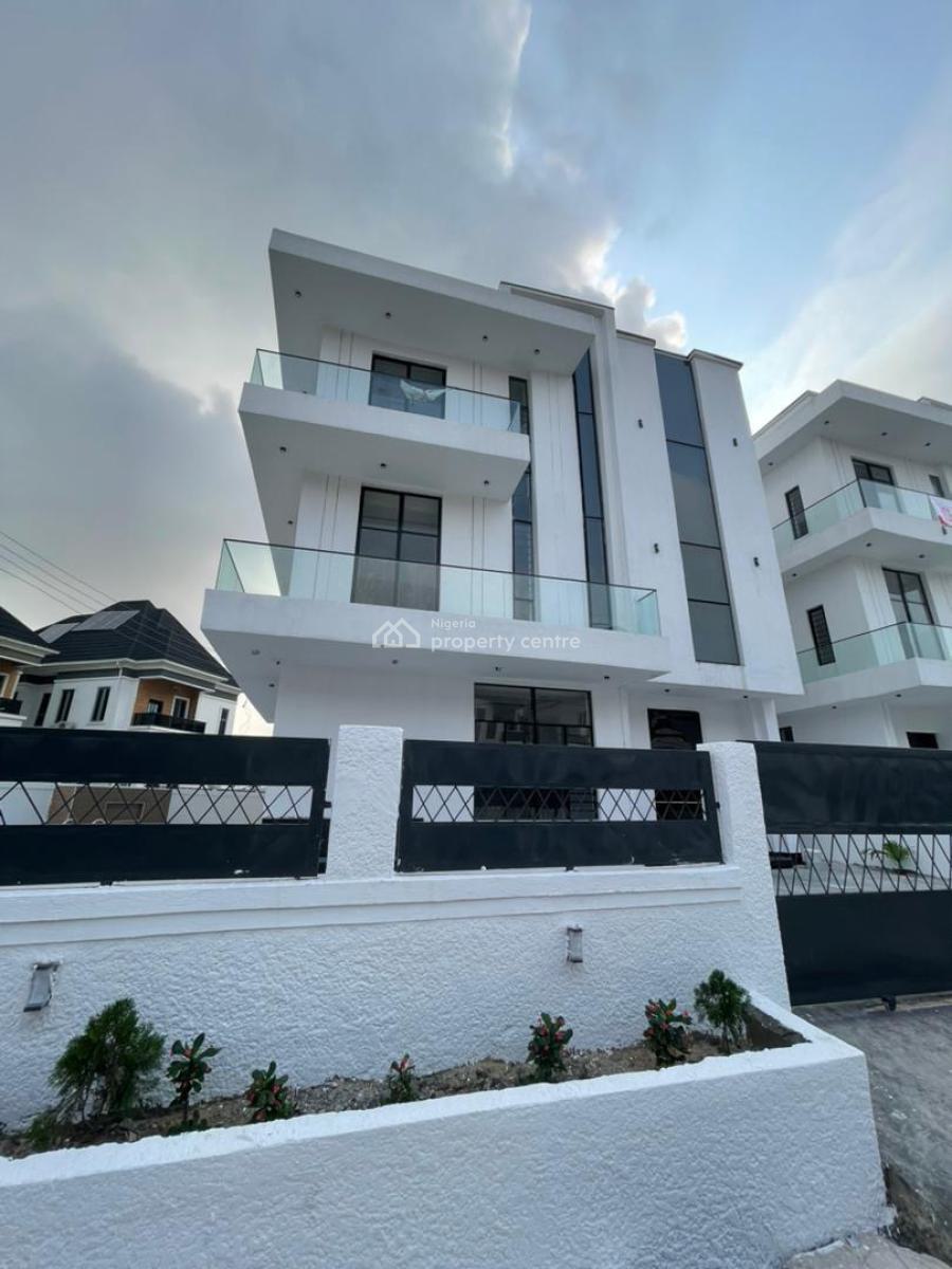Exquisitely Finished 5 Bedrooms Fully Detached Duplex with Bq, Orchid, Lekki, Lagos, Detached Duplex for Sale