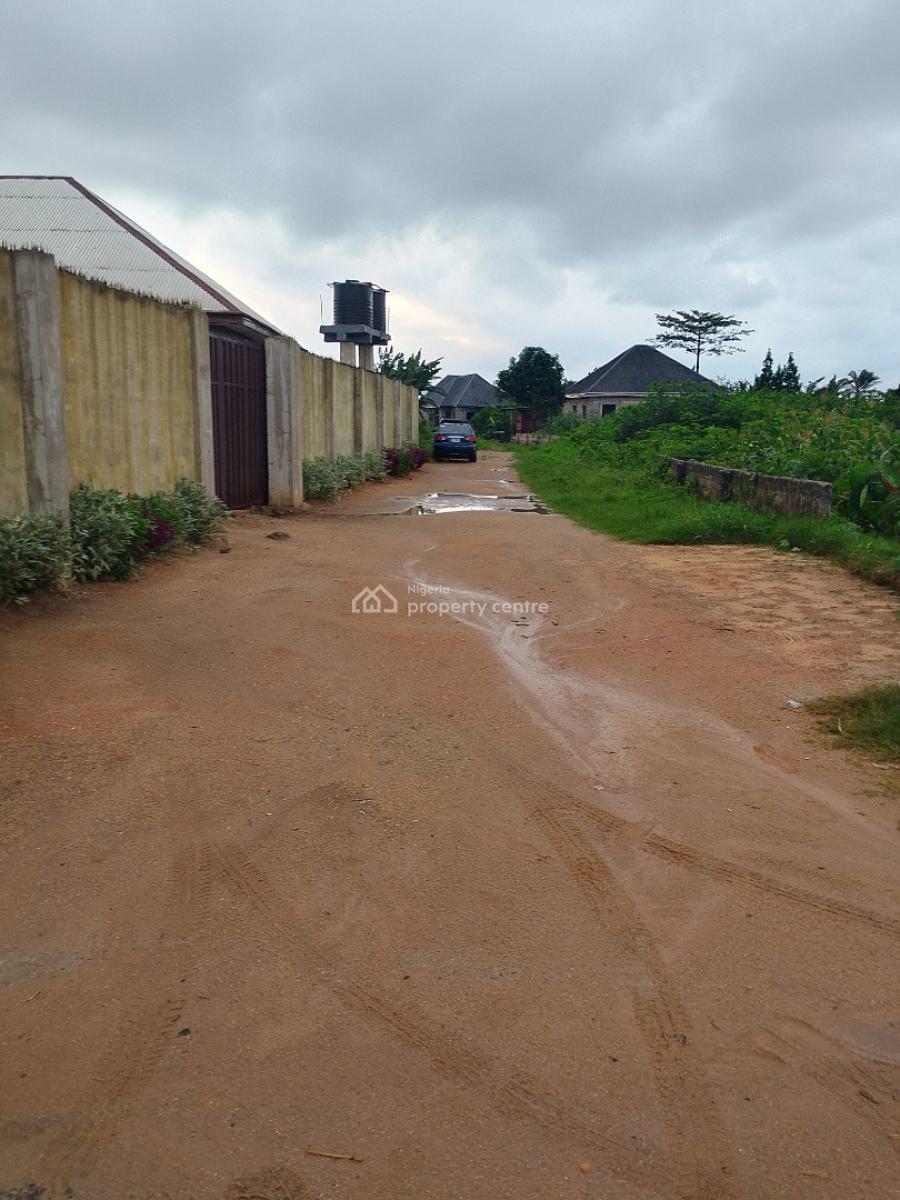 Gated and Fenced 1 Plot of Land, Eneka By Chinyere Maternity, Port Harcourt, Rivers, Residential Land for Sale