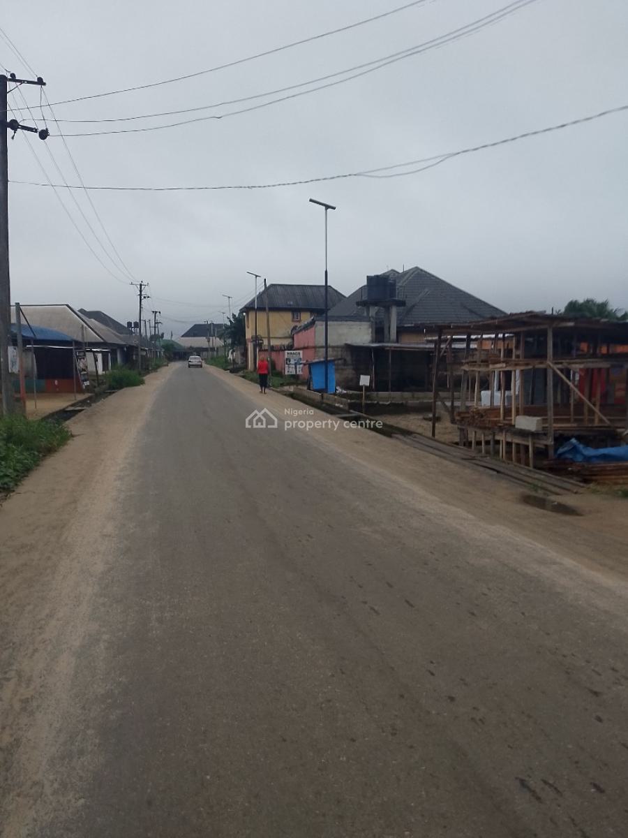 Gated and Fenced 1 Plot of Land, Eneka By Chinyere Maternity, Port Harcourt, Rivers, Residential Land for Sale