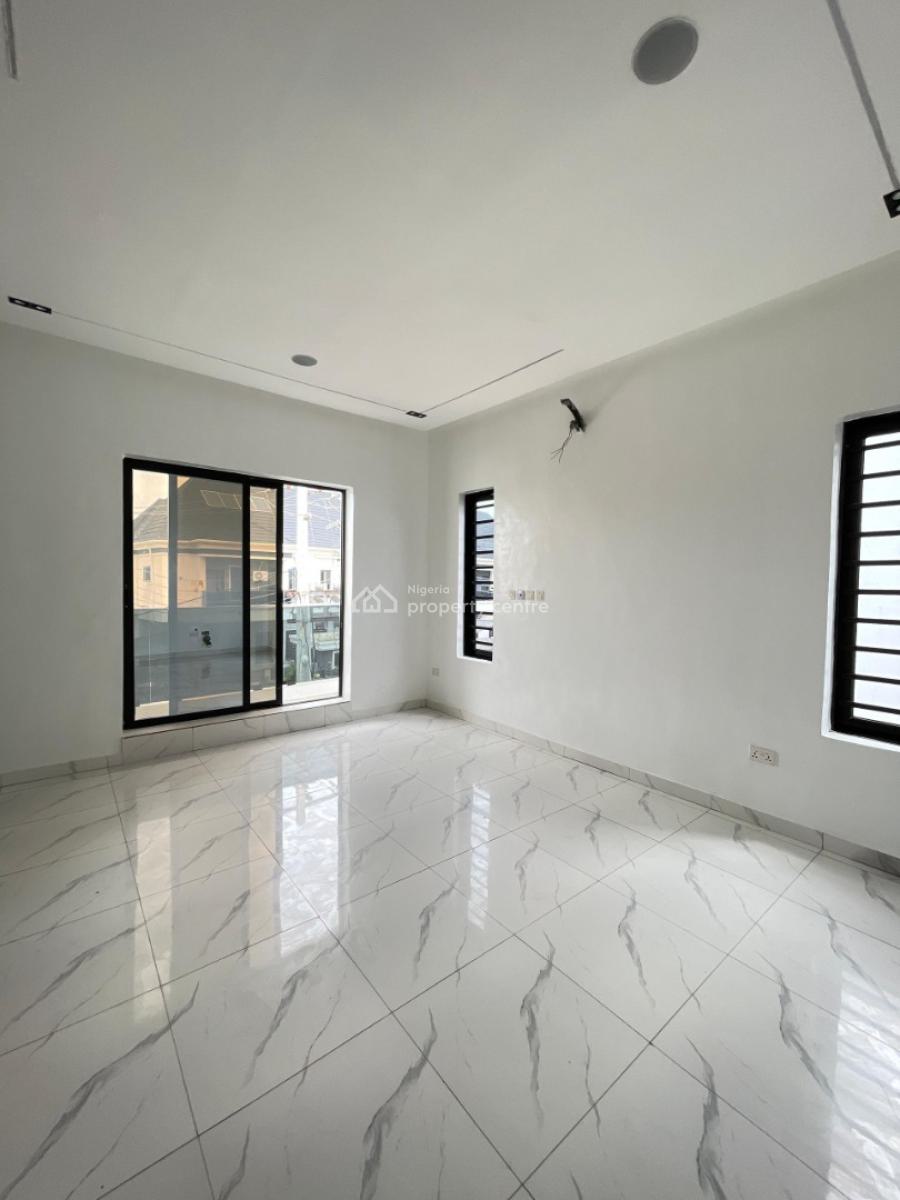 Contemporary 4 Bedrooms Semi Detached Duplex with Bq in a Call to Access Estate, Chevron Toll Gate, Orchid Road, Lekki, Lagos, Semi-detached Duplex for Sale