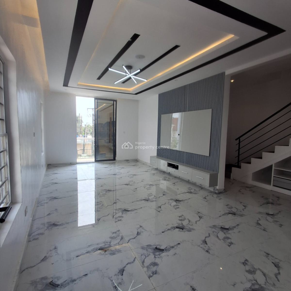 Five Bedroom Fully Detached Duplex, Chevron, Lekki, Lagos, Detached Duplex for Sale