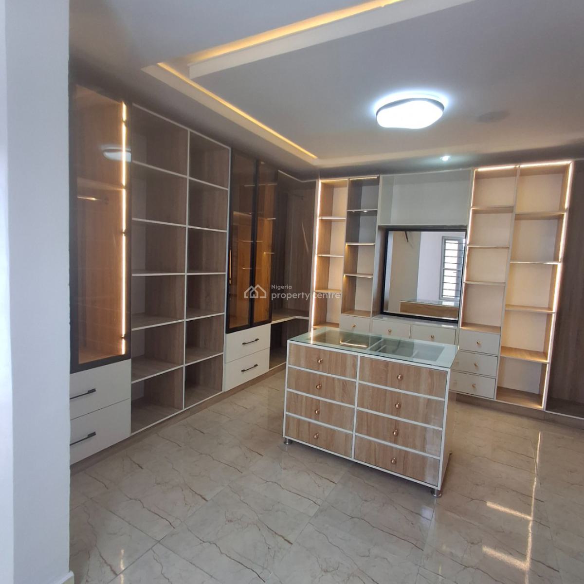 Five Bedroom Fully Detached Duplex, Chevron, Lekki, Lagos, Detached Duplex for Sale