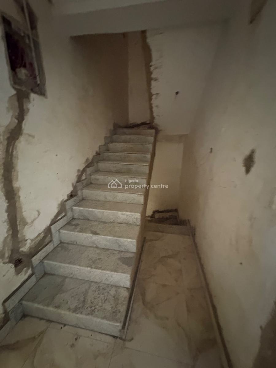 Carcass 4bedroom Terrace Duplex, Wuye, Wuye, Abuja, Terraced Duplex for Sale