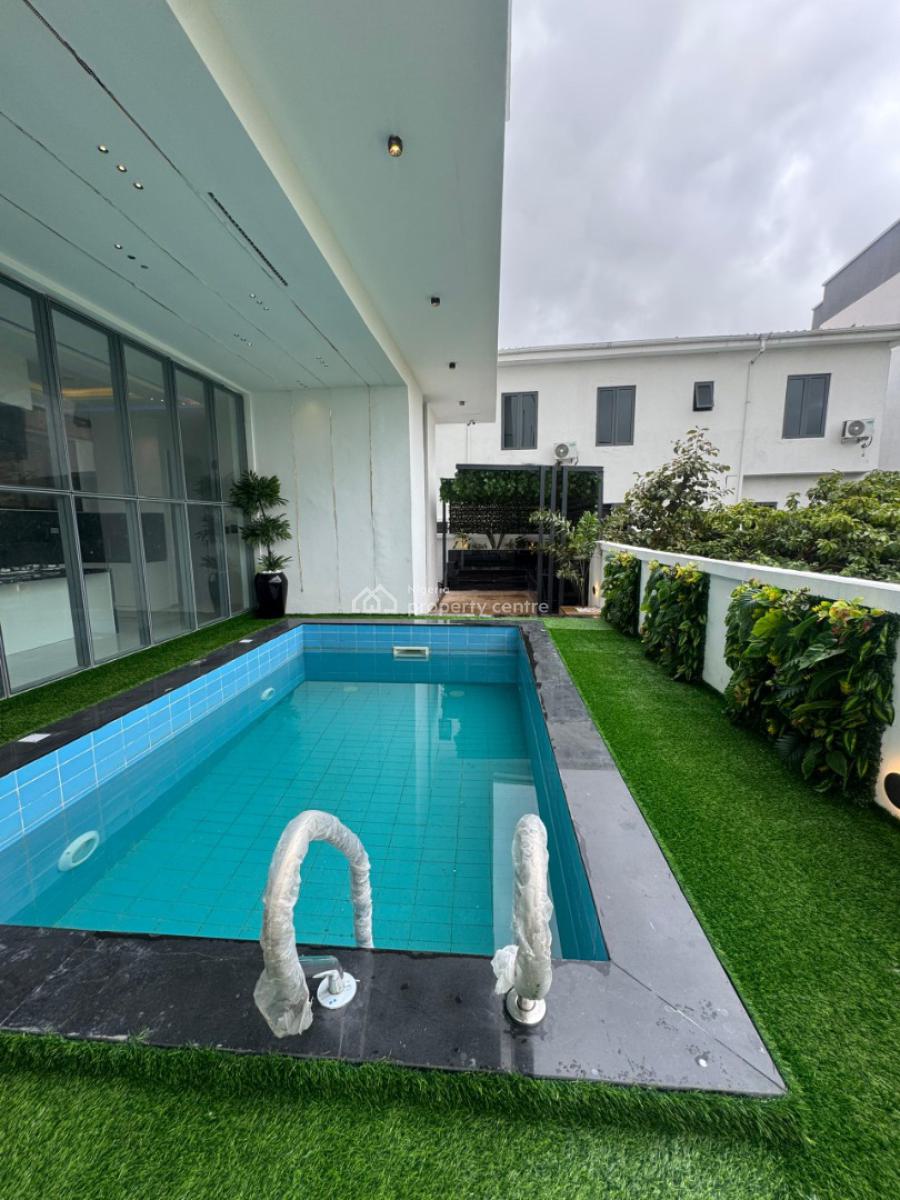 Magnificent 5 Bedroom Detached Duplex with Outdoor Swimming Pool & Bq, Osapa, Lekki, Lagos, Detached Duplex for Sale