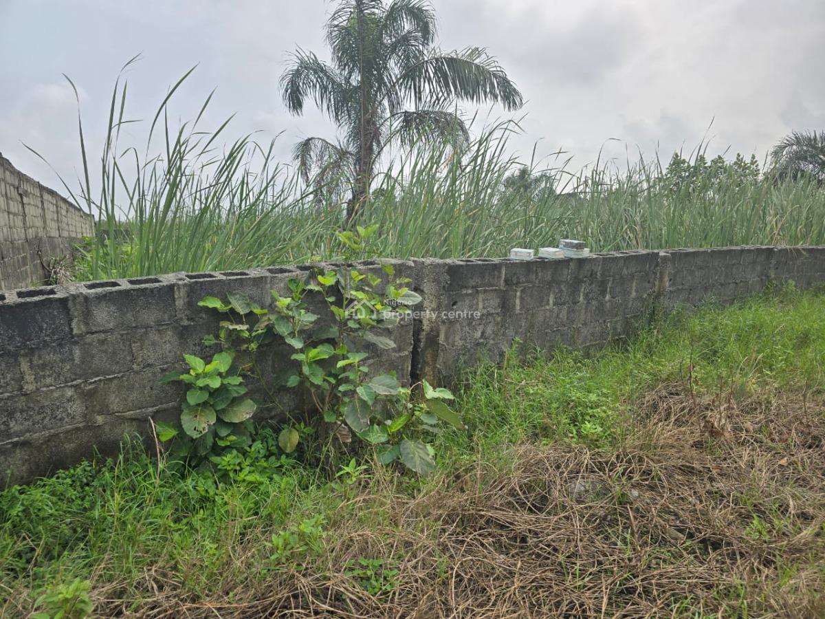 Partly Fenced Plot of Land Measuring 1050sqm, Off Prince Emmanuel Okoli Street,lekki-ajah Express Way, Ajah, Lagos, Land for Sale