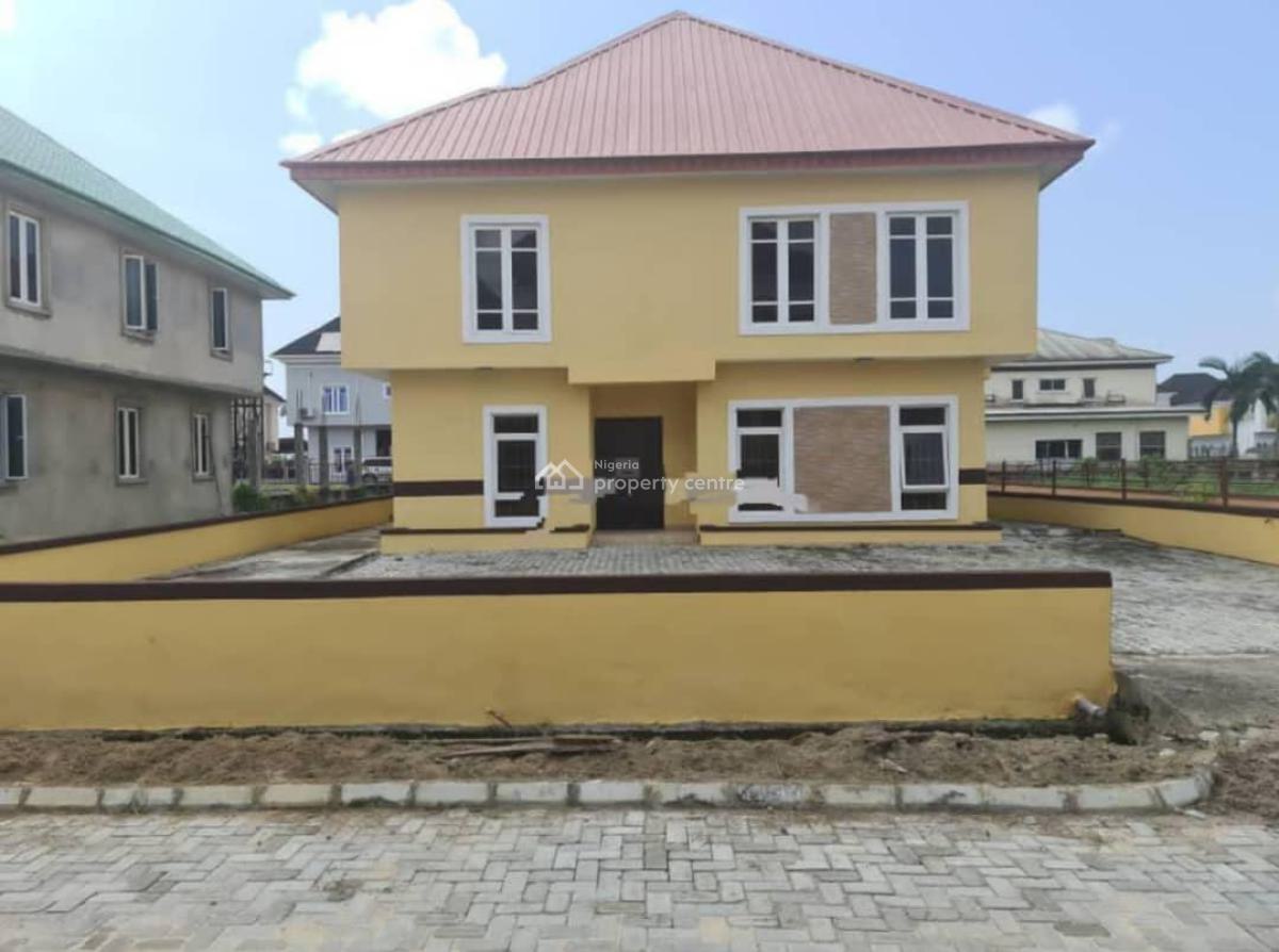 Luxury 4 Bedroom Fully Detached Duplex with B/q, Monastery Road By Shoprite, Sangotedo, Ajah, Lagos, Detached Duplex for Sale