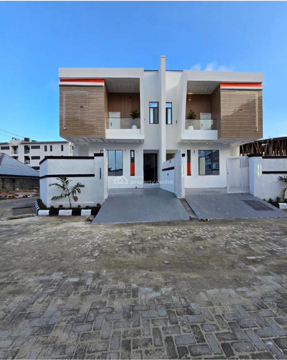 4  Bedroom Semi-detached Duplex with Bq, Ikate, Lekki, Lagos, Semi-detached Duplex for Sale
