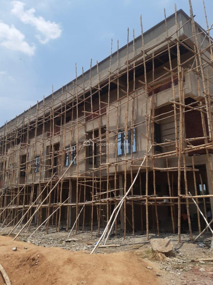 Shell Finished 3 Bedroom Duplex, Fha (f.h.a), Lugbe District, Abuja, Terraced Duplex for Sale