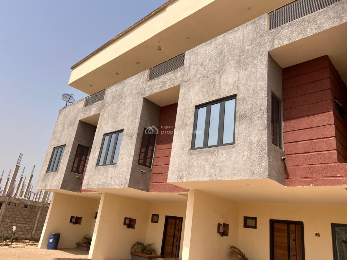 Shell Finished 3 Bedroom Duplex, Fha (f.h.a), Lugbe District, Abuja, Terraced Duplex for Sale