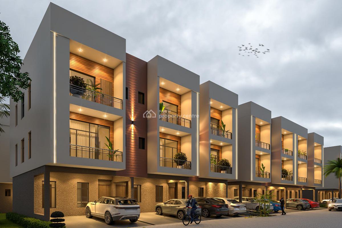 Shell Finished 3 Bedroom Duplex, Fha (f.h.a), Lugbe District, Abuja, Terraced Duplex for Sale