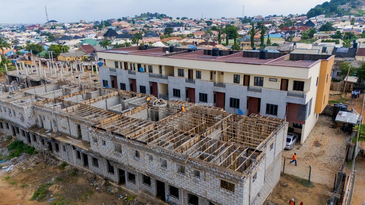 Shell Finished 2 Bedroom Maisonette with Bq, a-close, Fha (f.h.a), Lugbe District, Abuja, House for Sale