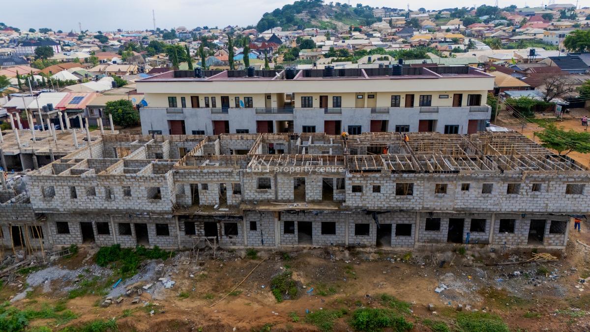 Shell Finished 2 Bedroom Maisonette with Bq, a-close, Fha (f.h.a), Lugbe District, Abuja, House for Sale