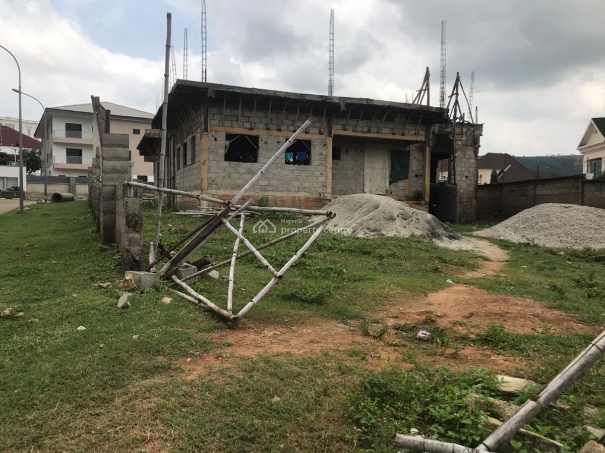 Sweet 1300 Residential Plot, with Structure, C of O, Tarred Road, Katampe Extension, Katampe, Abuja, Residential Land for Sale
