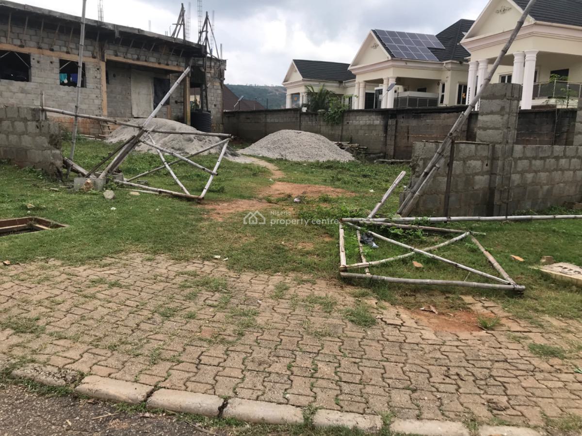 Sweet 1300 Residential Plot, with Structure, C of O, Tarred Road, Katampe Extension, Katampe, Abuja, Residential Land for Sale