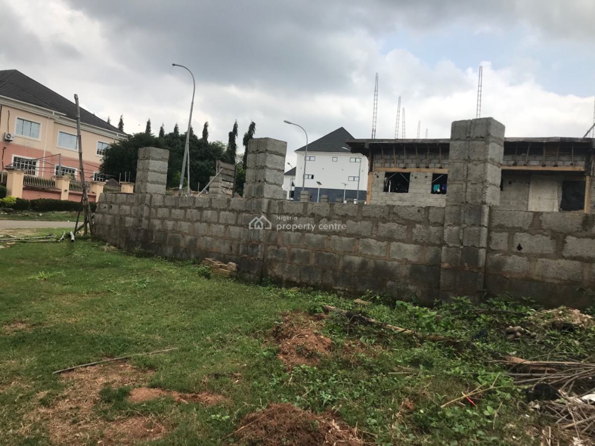 Sweet 1300 Residential Plot, with Structure, C of O, Tarred Road, Katampe Extension, Katampe, Abuja, Residential Land for Sale