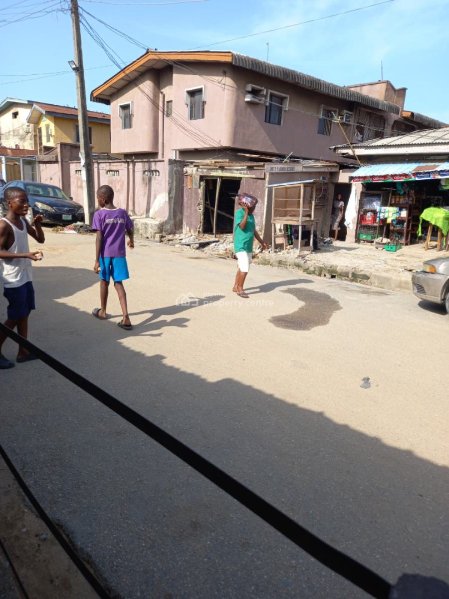 a Nice Blocks of 4 Units of 3 Bedroom Flats, Gbagada Road, Bariga, Shomolu, Lagos, Block of Flats for Sale