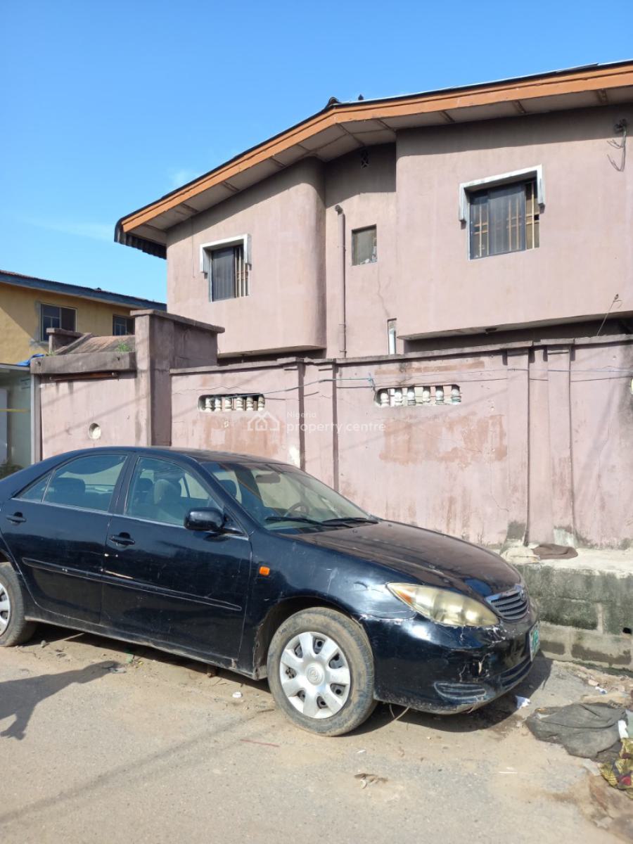 a Nice Blocks of 4 Units of 3 Bedroom Flats, Gbagada Road, Bariga, Shomolu, Lagos, Block of Flats for Sale