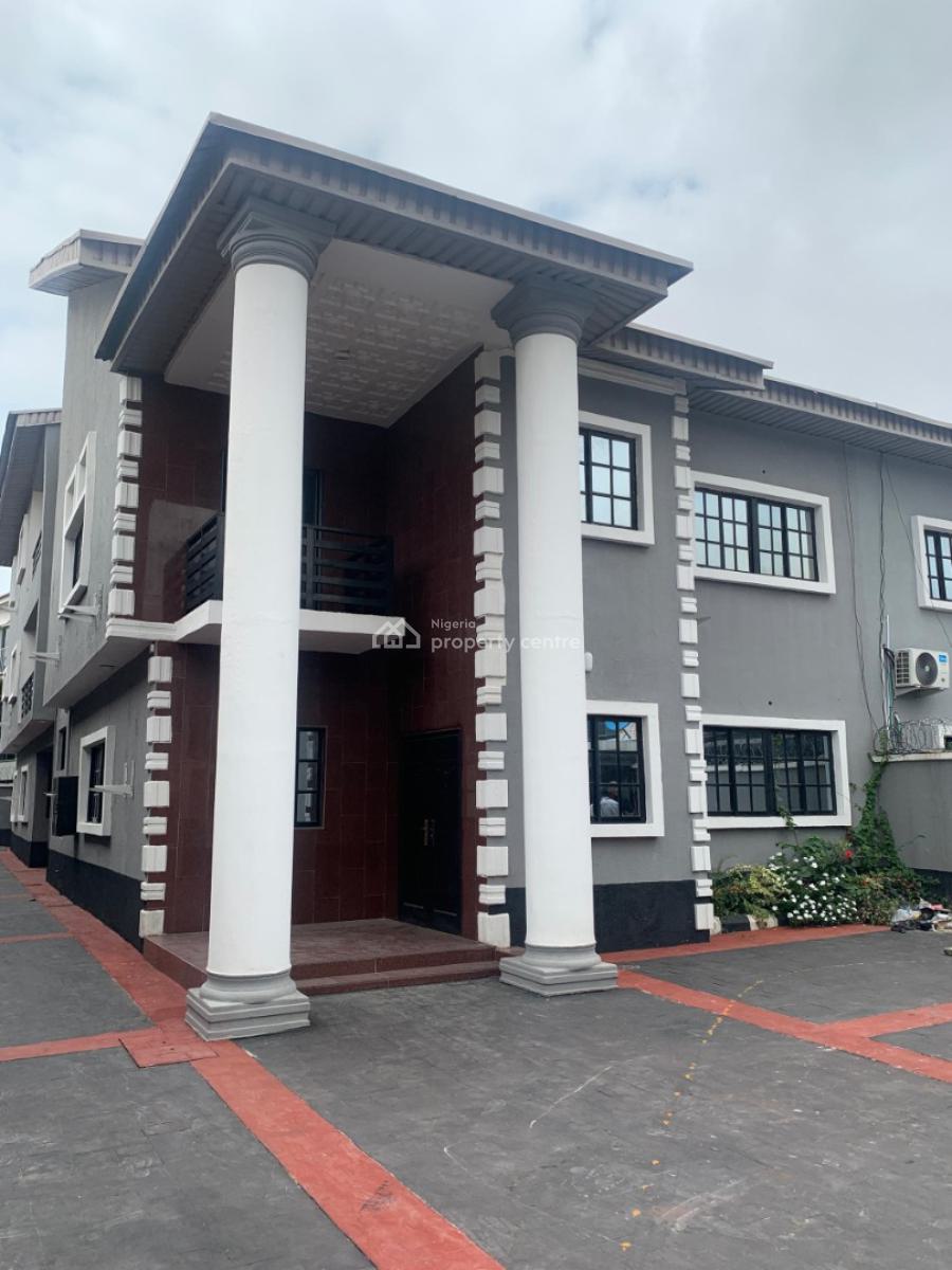 Self Serviced 6 Bedroom Semi Detached Townhouse with a Room Bq, Phase 1, Lekki, Lagos, House for Rent
