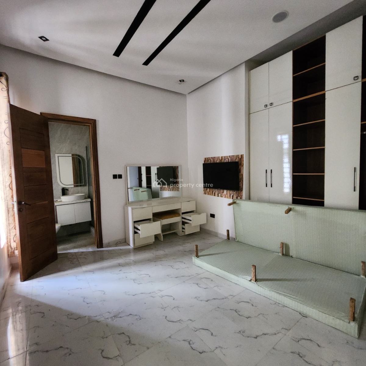 5-bedroom Duplex + Bq (unfurnished), Chevron, Lekki, Lagos, Detached Duplex for Rent