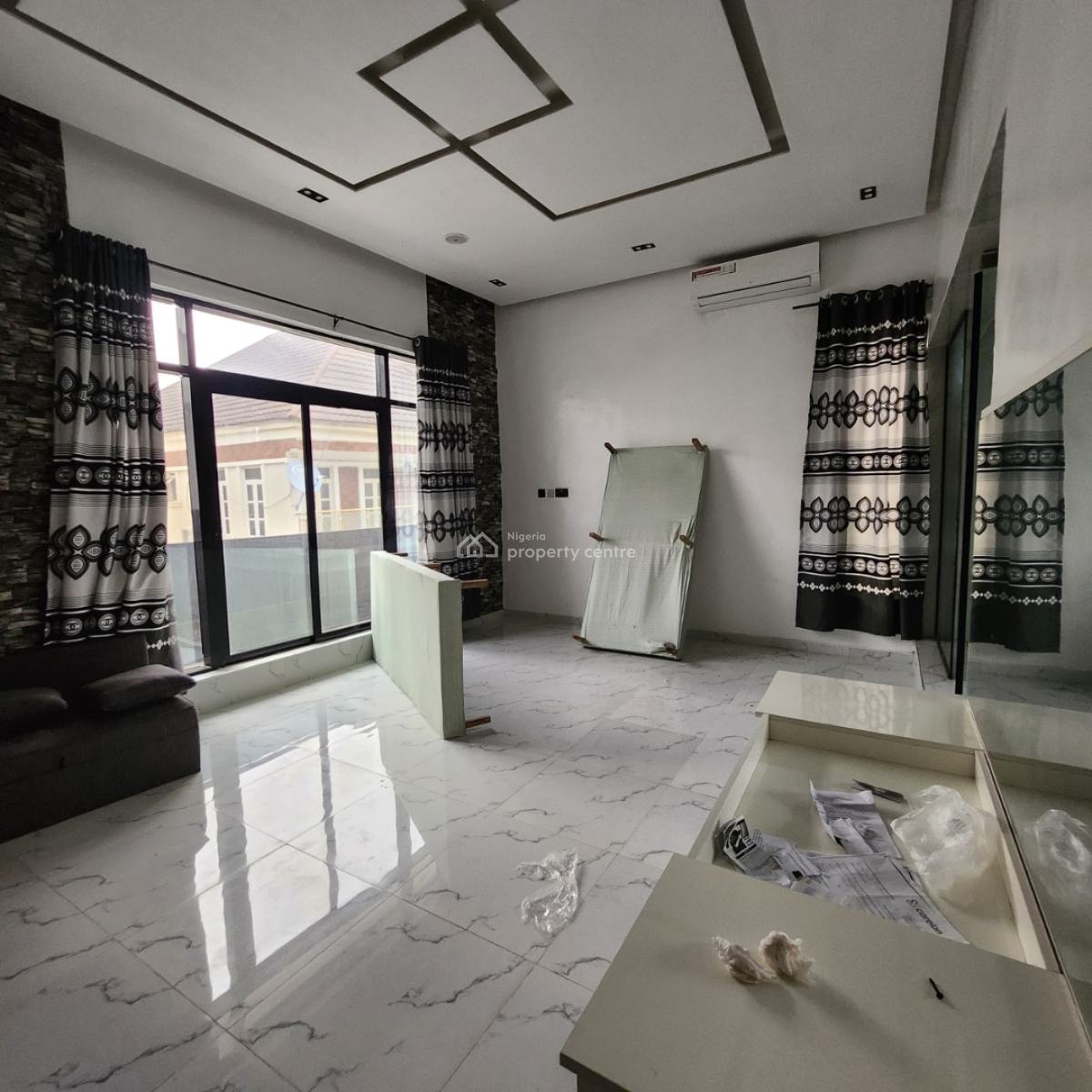 5-bedroom Duplex + Bq (unfurnished), Chevron, Lekki, Lagos, Detached Duplex for Rent