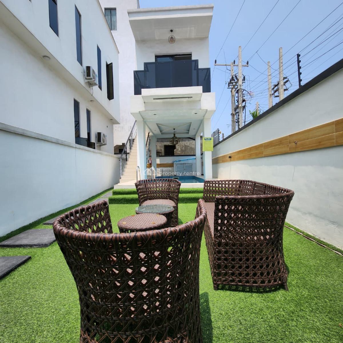 5-bedroom Duplex + Bq (unfurnished), Chevron, Lekki, Lagos, Detached Duplex for Rent