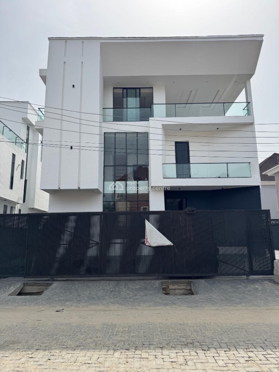 Elegant 5 Bedroom Terrace Duplex with a Bq, Osapa, Lekki, Lagos, House for Sale