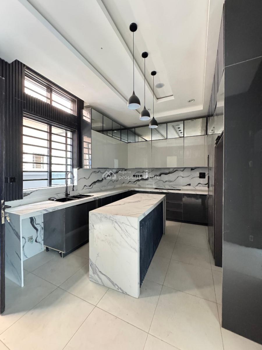 Elegant 5 Bedroom Terrace Duplex with a Bq, Osapa, Lekki, Lagos, House for Sale