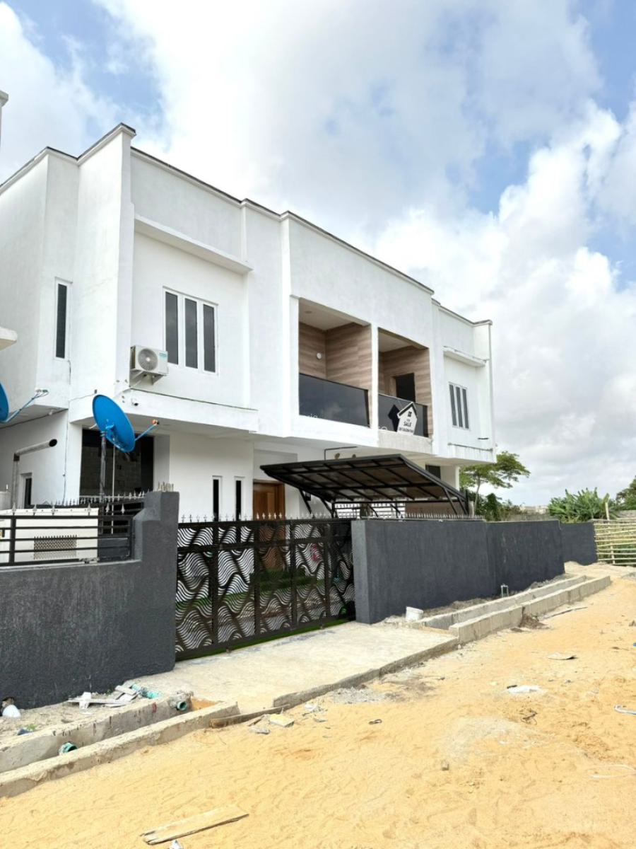3bed & Bq Semi-detach & Swimming Pool (self Compound) Ii 120 Million, Lagos Business School Sangotego Ajah Lagos, Sangotedo, Ajah, Lagos, Detached Duplex for Sale