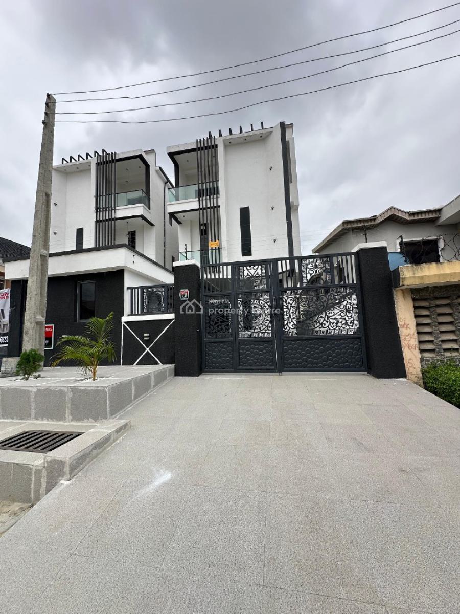 Luxiriously Built 6bed Detached Duplex with Bq ,pool &elevator, Ikota ,lekki ,lagos ,nigeria, Ikota, Lekki, Lagos, Detached Duplex for Sale