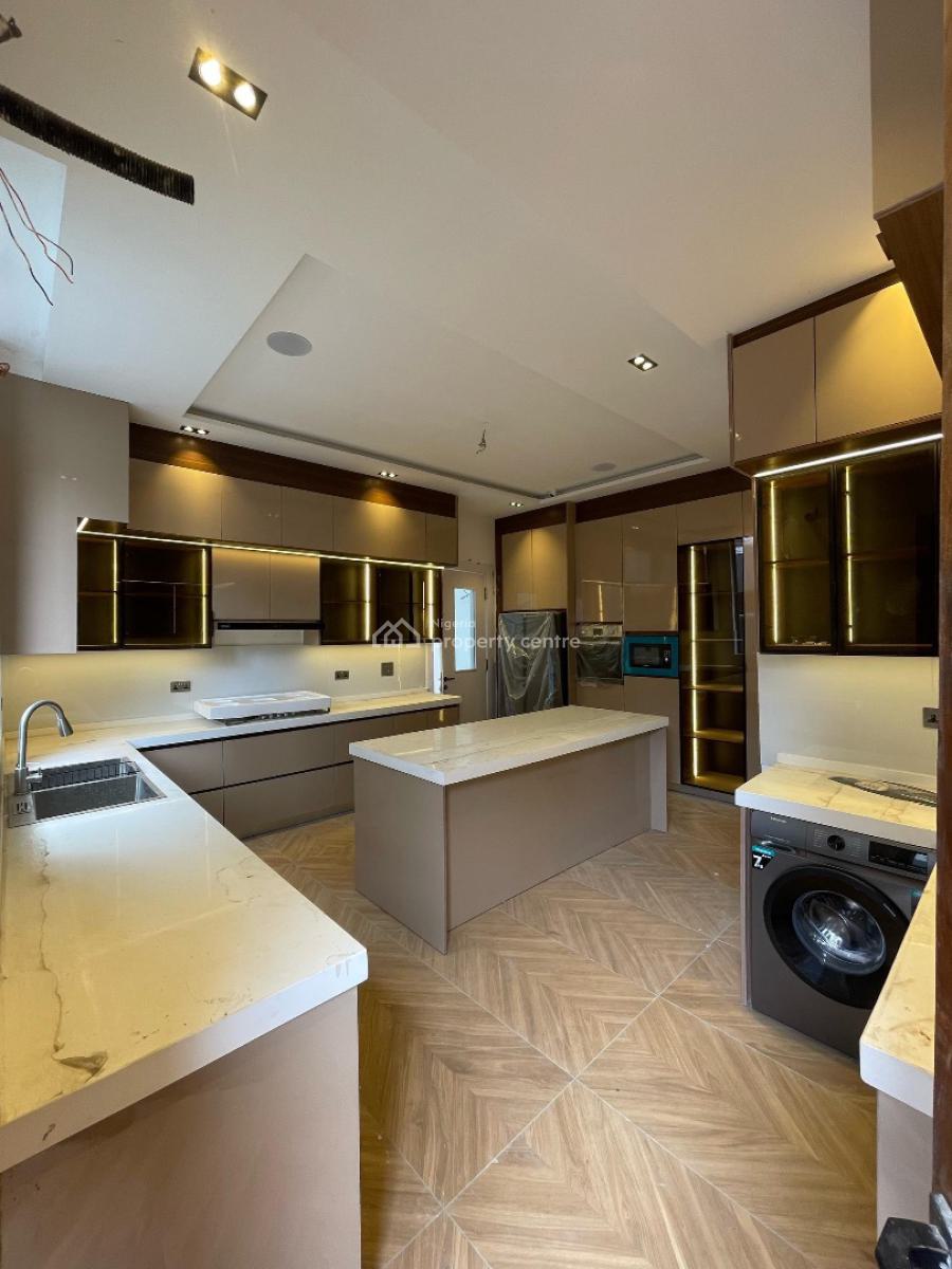 Contemporary 5bedroom Fully Detached Duplex with a Swimming Pool, Features a Private Cinema, Luxury Finish, Very Secured Estate, Lekki Phase 1, Lekki, Lagos, Detached Duplex for Sale