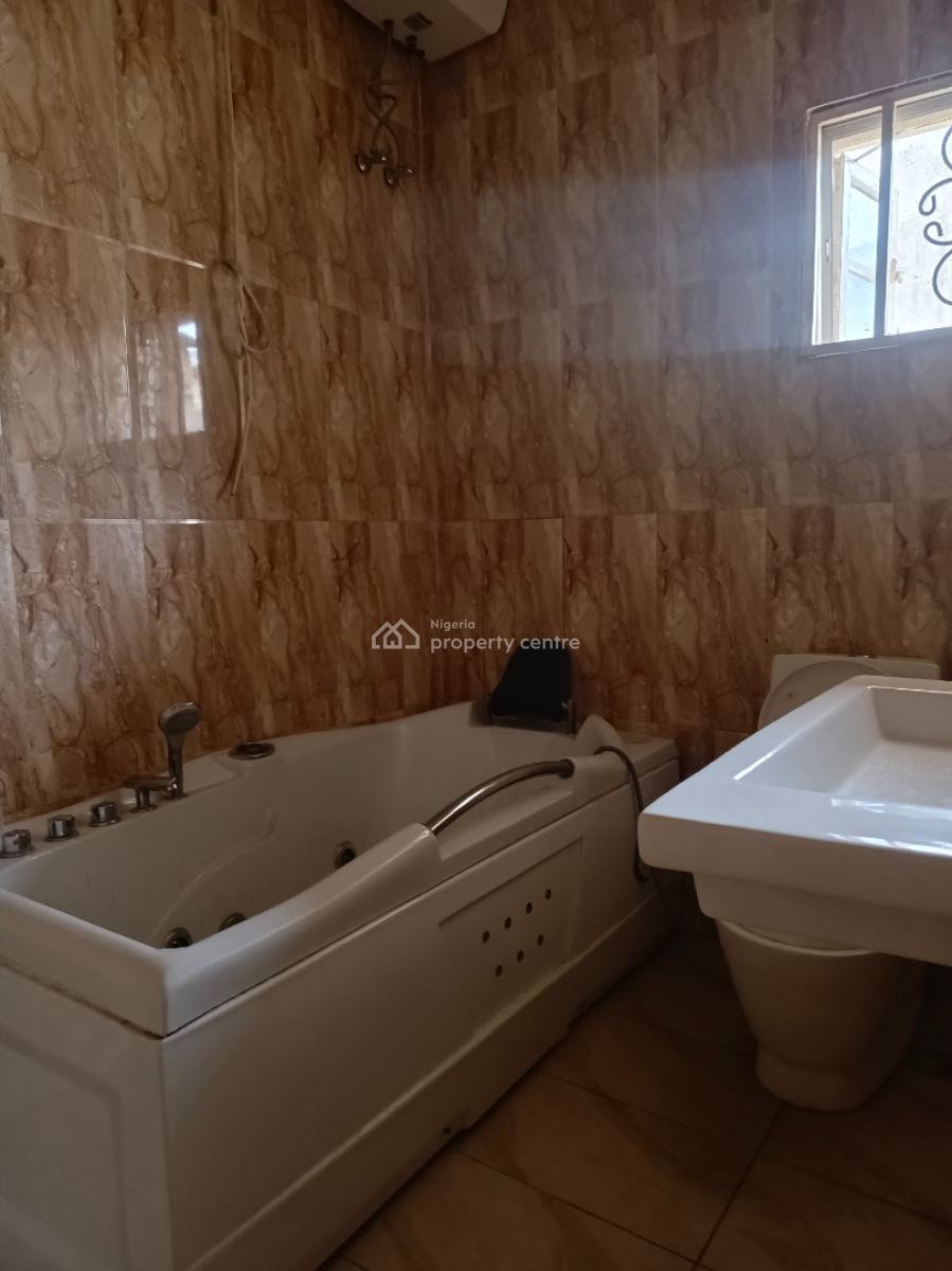 Spacious 5 Bedroom Semi Detached Duplex with Its Separate Compound, Guzape District, Abuja, Semi-detached Duplex for Rent