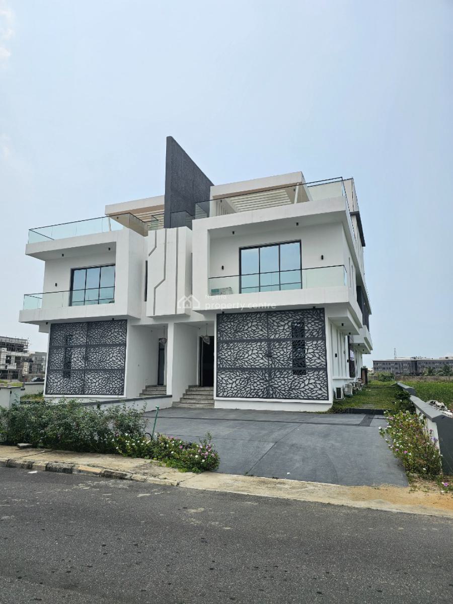 5 Bedrooms Semi Detached Duplex with Bq, Cowrie Creek Estate, Ikate, Lekki, Lagos, Semi-detached Duplex for Sale