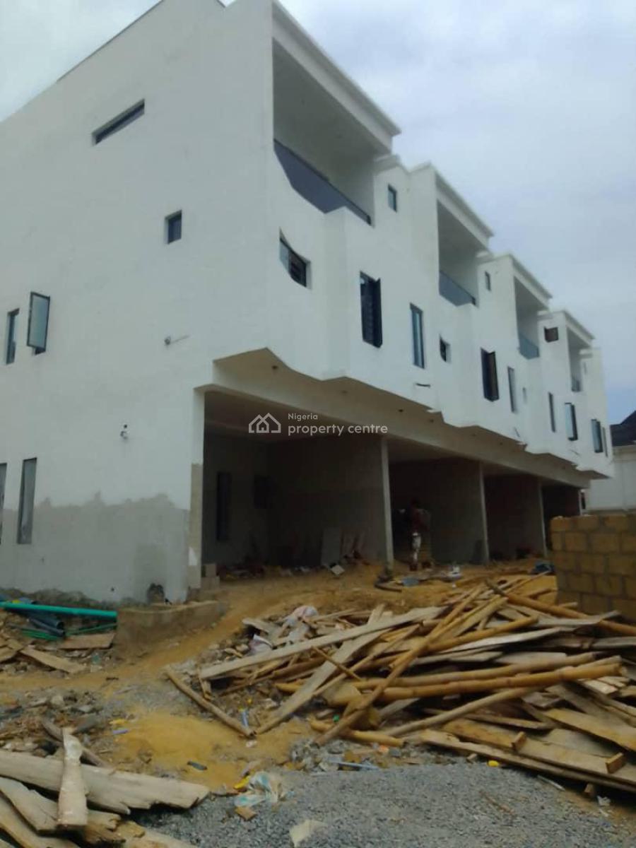 4 Units of Contemporary 4 Bedroom Terrace Duplex, Ologolo, Lekki, Lagos, Terraced Duplex for Rent