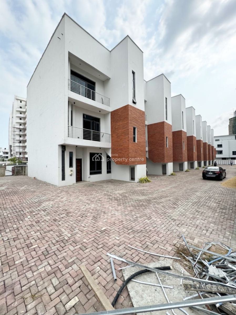 Serviced Four Bedroom Terrace House, Perewinkle, Lekki Phase 1, Lekki, Lagos, Terraced Duplex for Rent