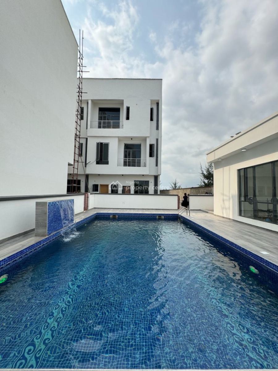 Serviced Four Bedroom Terrace House, Perewinkle, Lekki Phase 1, Lekki, Lagos, Terraced Duplex for Rent