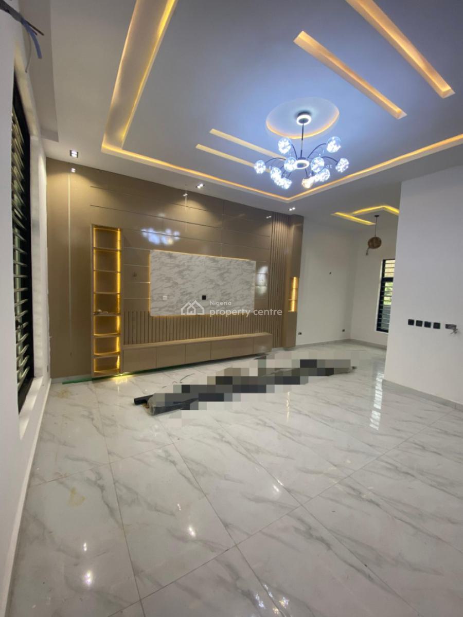 Stunning 3 Bedroom Self Compound Terrace Duplex with Bq., Ikota, Lekki, Lagos, Terraced Duplex for Sale