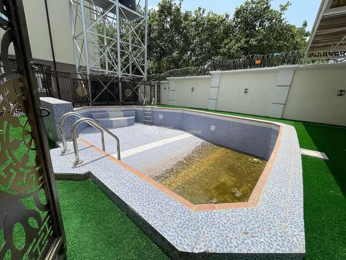4 Bedrooms Terrace Duplex with a Room Bq and a Communal Swimming Pool, Life Camp, Abuja, Terraced Duplex for Rent
