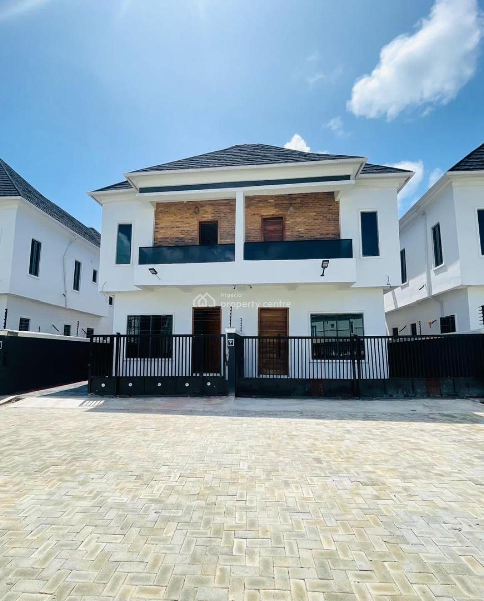 4 Bedroom Semi Detached Duplex with Bq, Ikota, Lekki, Lagos, Semi-detached Duplex for Sale