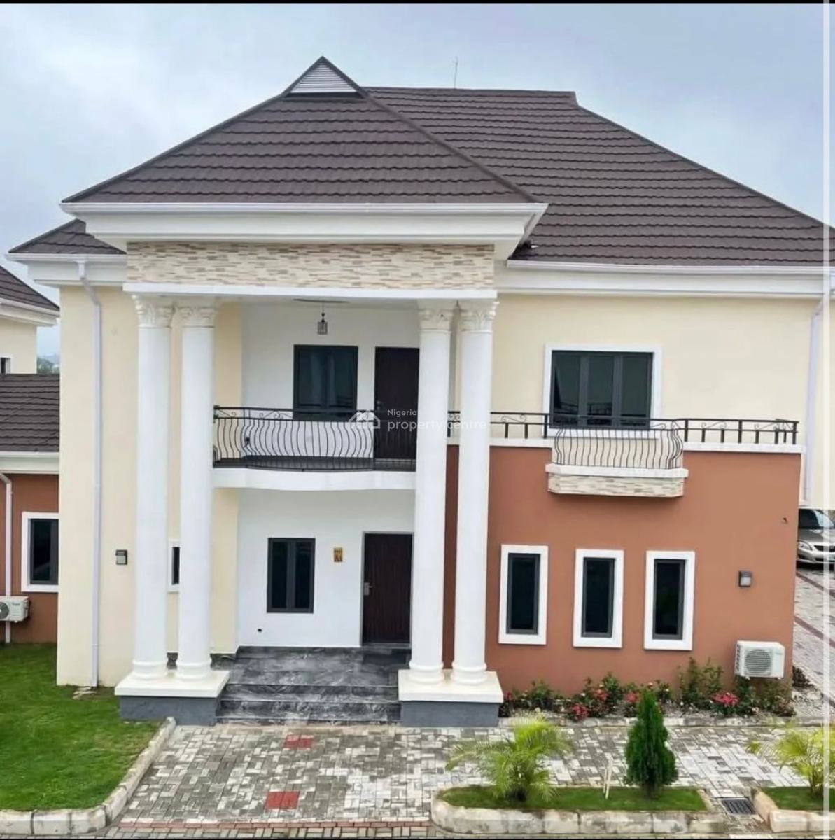 4 Bedroom Detached Duplex with 1room Bq, Guzape District, Abuja, Terraced Duplex for Rent