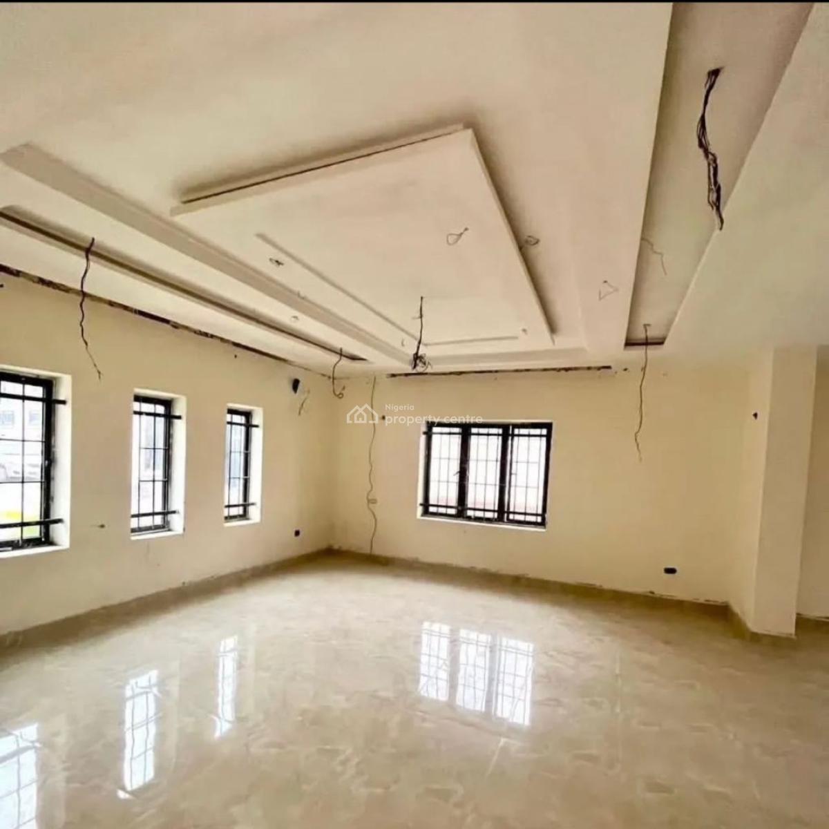 4 Bedroom Detached Duplex with 1room Bq, Guzape District, Abuja, Terraced Duplex for Rent